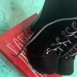 Suede Heels